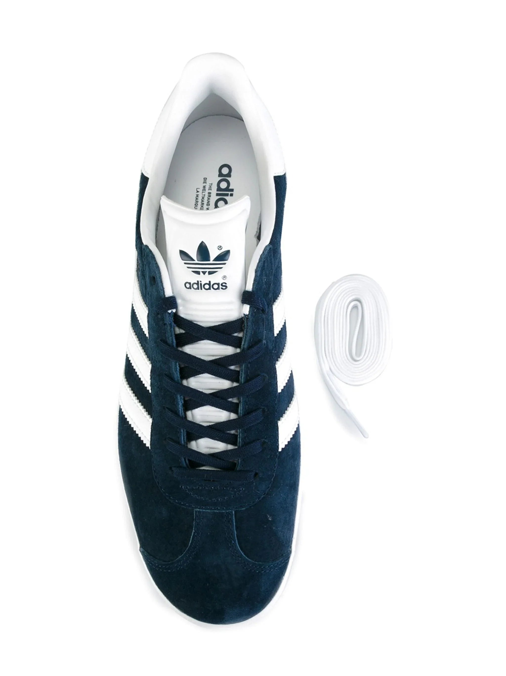 N372O adidas tenis Gazelle marino