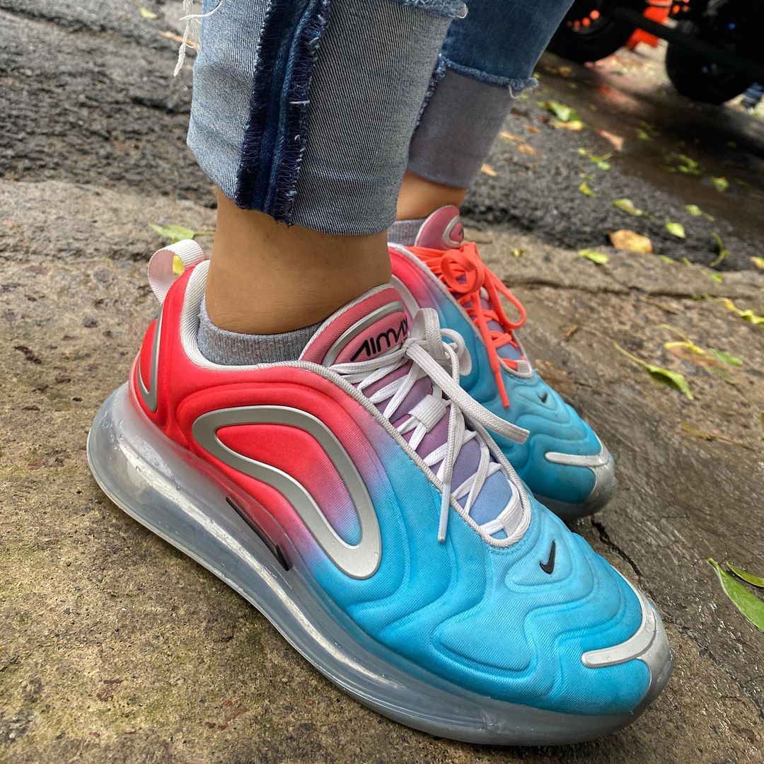 N370O Nike 720 gris azul naranja - Calzado de mujer y hombre