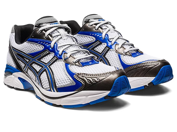 N373O Tenis Asics Zapatillas GT 2160 Illusion Azul Unisex Blanco