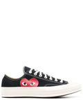 Converse tenis Chuck Taylor All Star '70 de Comme Des Garçons x Converse negro corazones