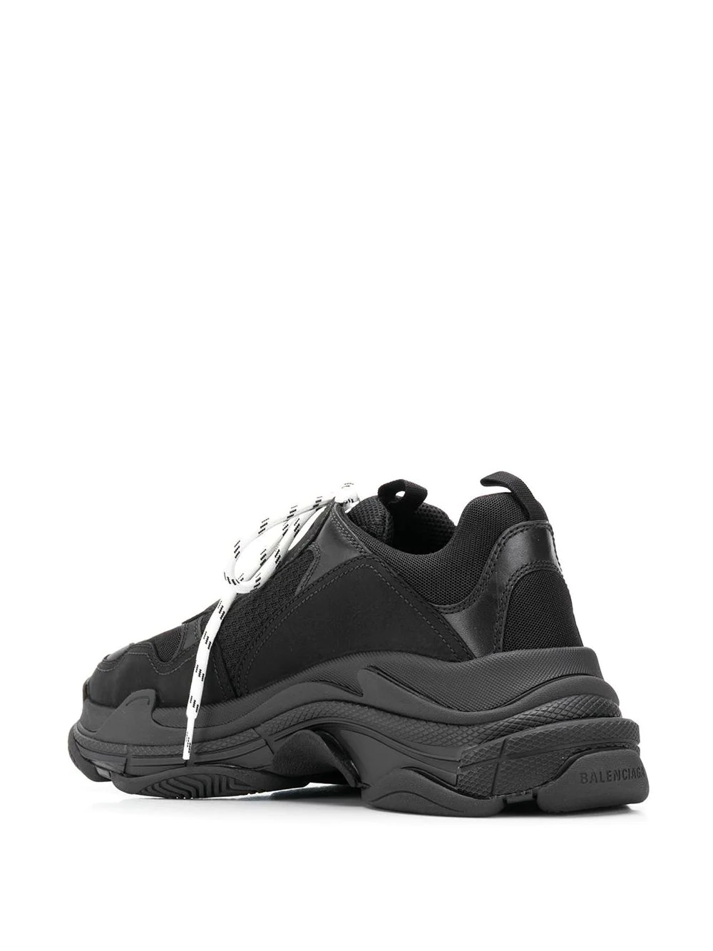N372O (D) BALENCIAGA TRIPLE S TRAINER 'TRIPLE BLACK' - Calzado de mujer y hombre