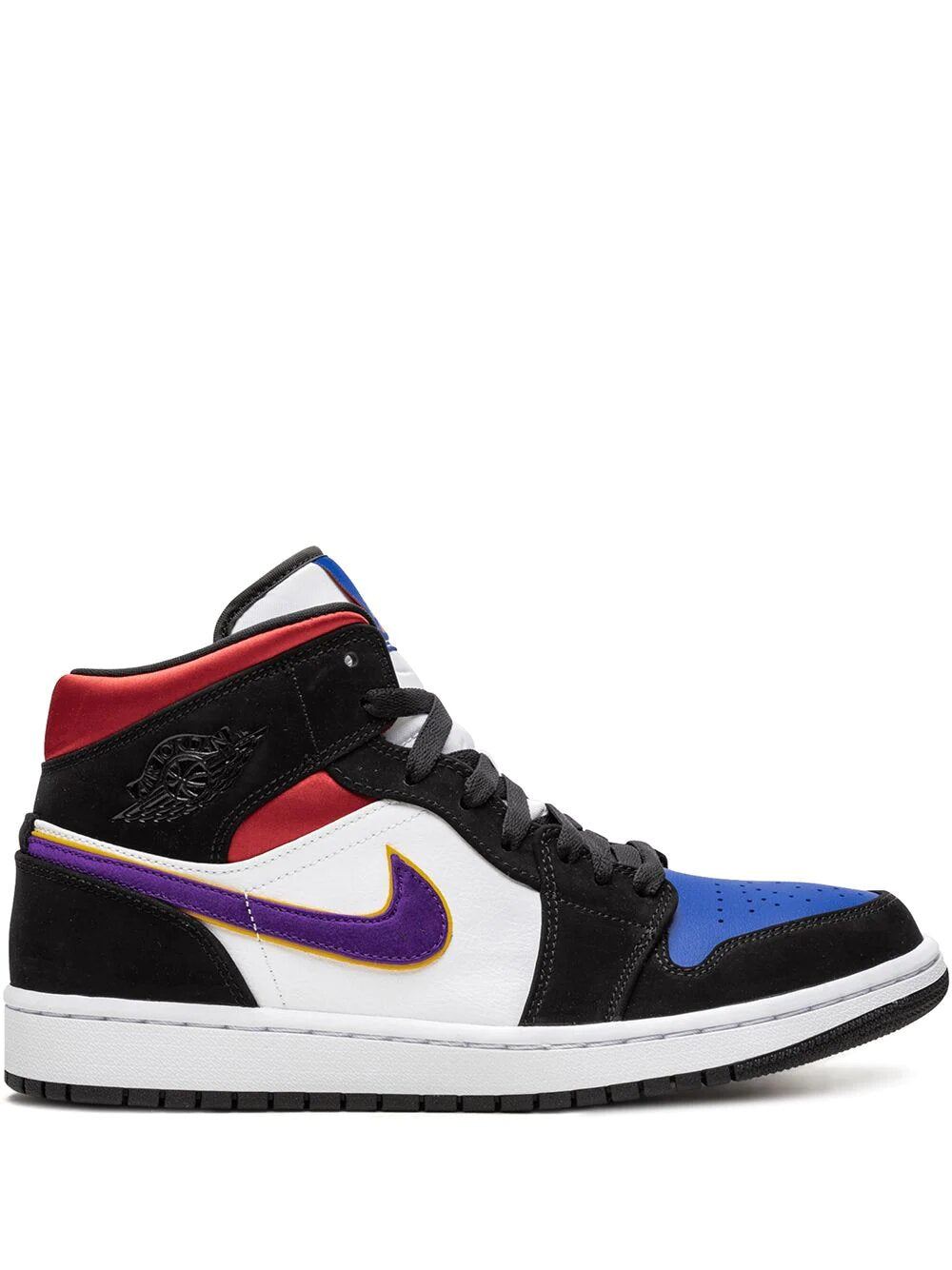 N370O JORDAN 1 Jordan tenis Air Jordan 1 Mid LAKERS Top 3