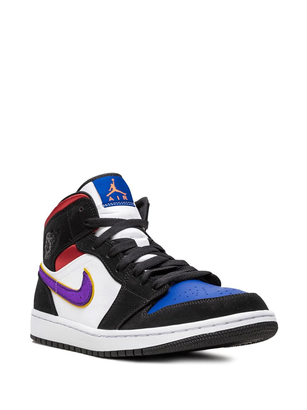 N370O JORDAN 1 Jordan tenis Air Jordan 1 Mid LAKERS Top 3