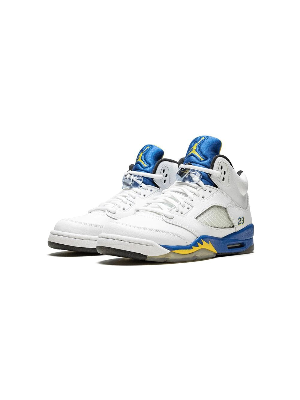N370O Jordan 5 laney blanco azul - Calzado de mujer y hombre