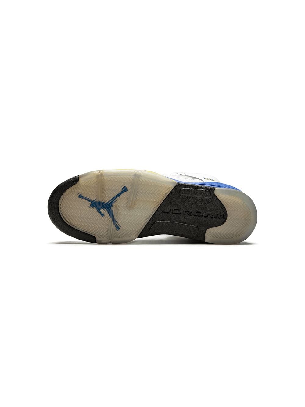 N370O Jordan 5 laney blanco azul - Calzado de mujer y hombre