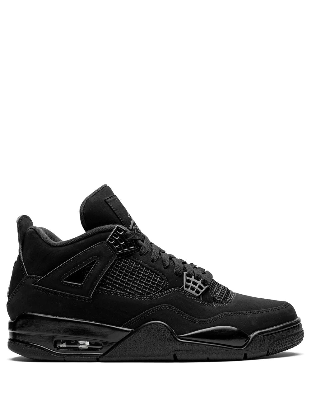 N372O Jordan 4 Negro total Jordan tenis Black Cat 2020 Air Jordan 4 Retro - Calzado de mujer y hombre