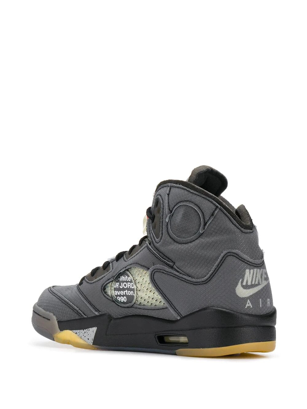 N372O Jordan 5 Negro off white Air Jordan 5 Retro SP - Calzado de mujer y hombre