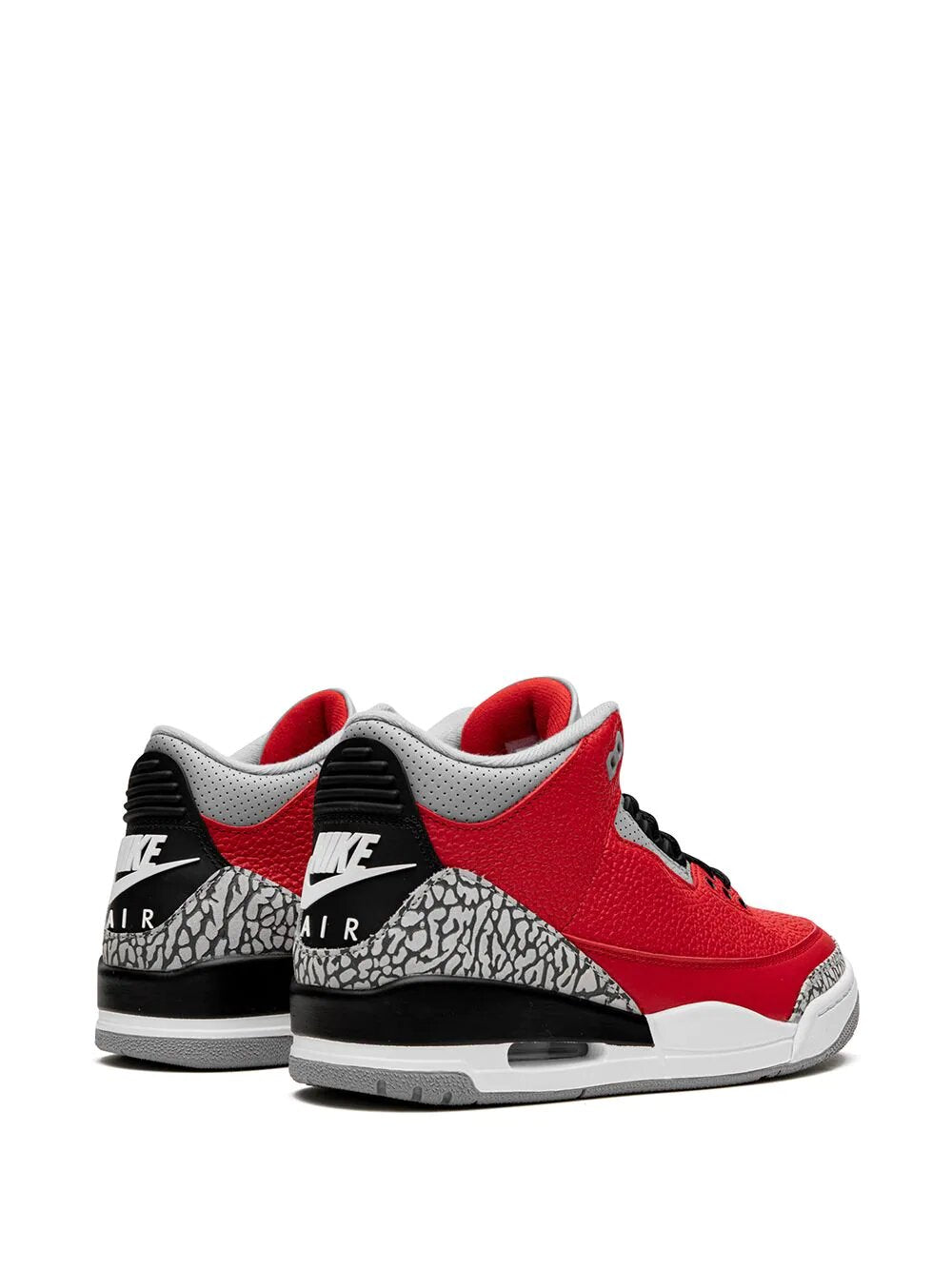 N372O jordan 3 red cement rojo katrina - Calzado de mujer y hombre