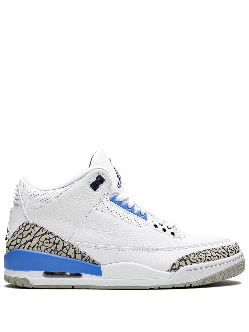 N372O Jordan tenis Air Jordan 3 Retro "UNC"blanco azul