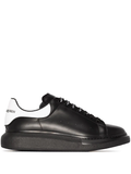 N374O (G5) Alexander mcQueen tenis bajo color Negro Blanco