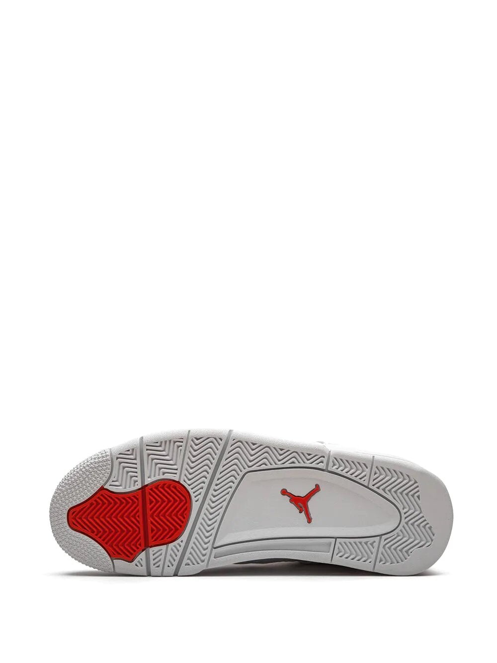 N372O air jordan retro 4 blanco rojo red metallic - Calzado de mujer y hombre