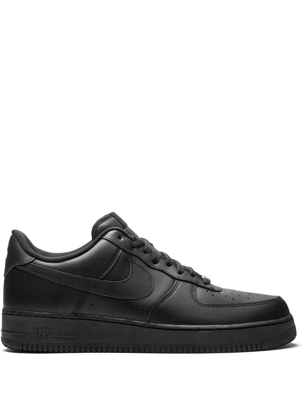 N370O TENIS BAJOS NIKE AIR FORCE NEGRO NEGRO - Calzado de mujer y hombre