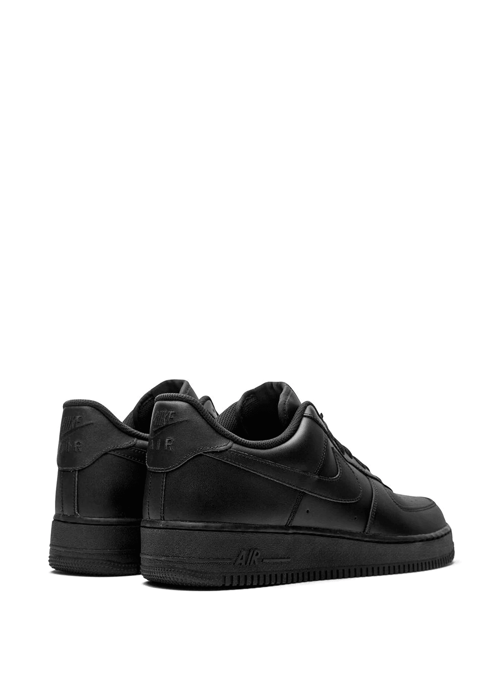 N370O TENIS BAJOS NIKE AIR FORCE NEGRO NEGRO - Calzado de mujer y hombre