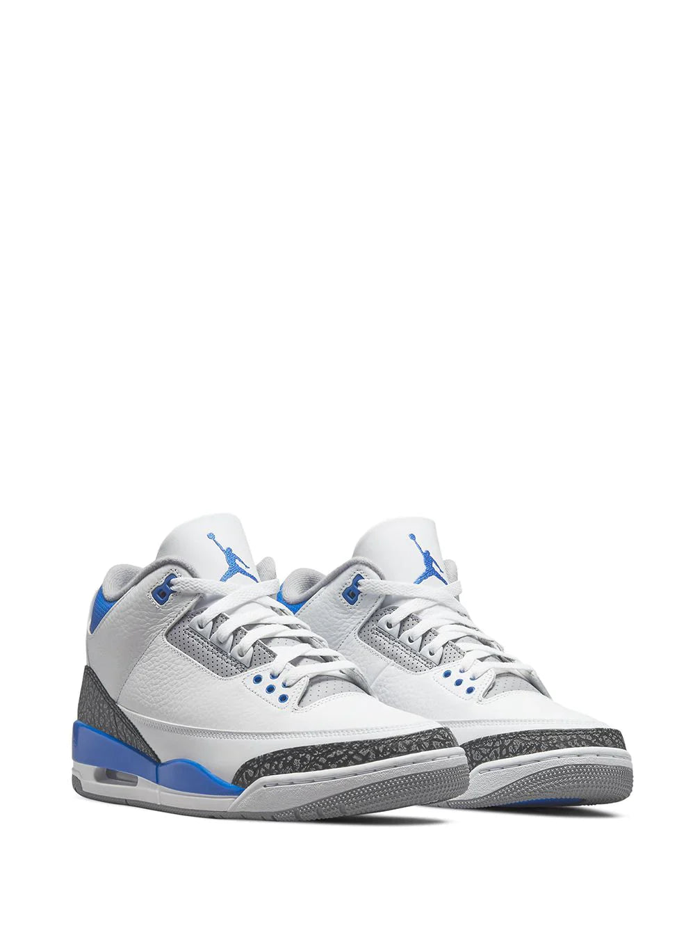 N372O tenis Air Jordan 3 OG BLANCO AZUL