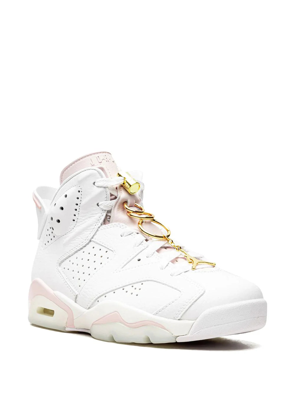 N372O Jordan 6 Retro "Gold Hoops blanco rosa - Calzado de mujer y hombre
