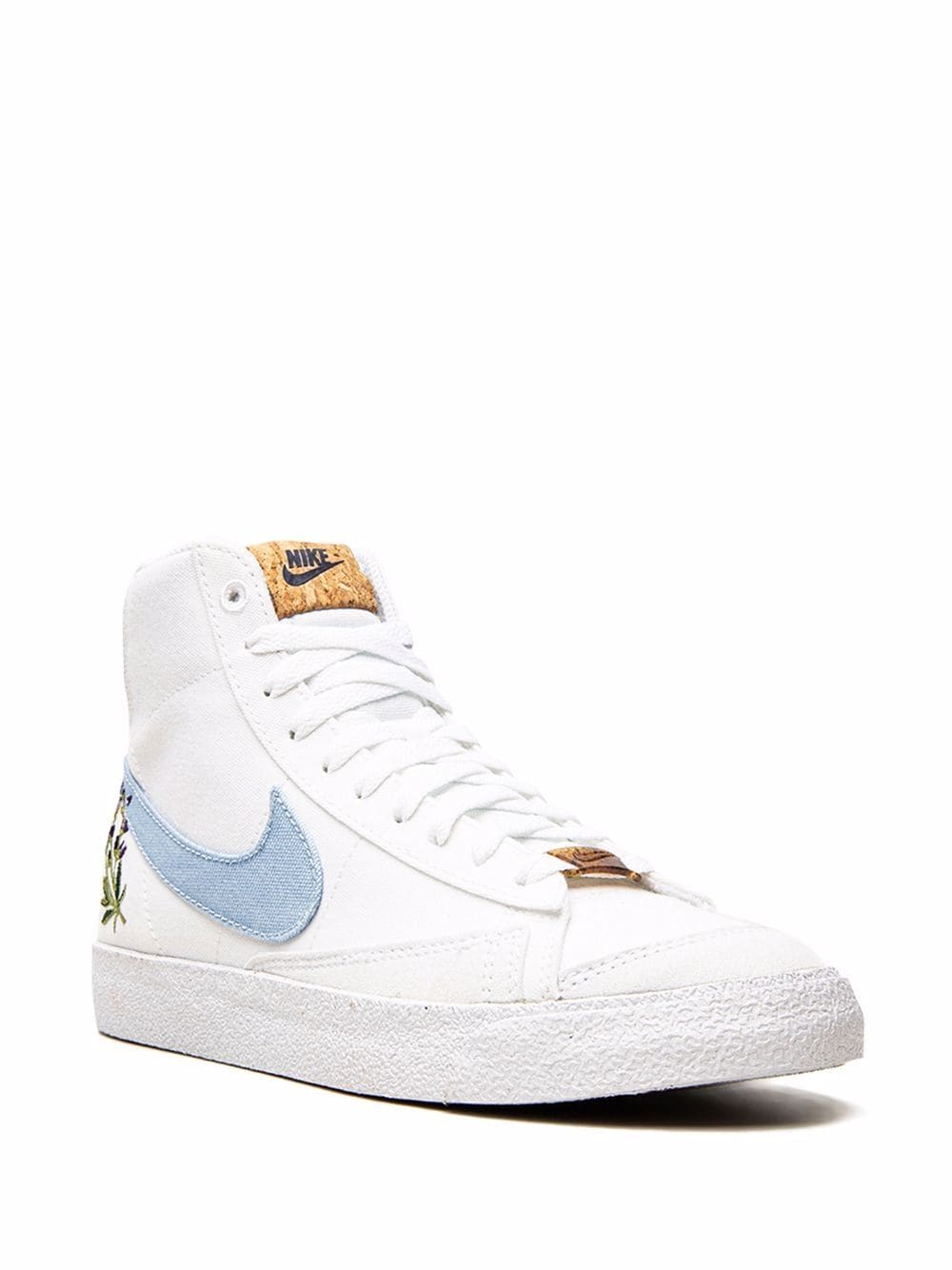 N372O Tenis Nike Blazer Mid 77 Catechu Azul