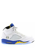 N370O Jordan 5 laney blanco azul - Calzado de mujer y hombre
