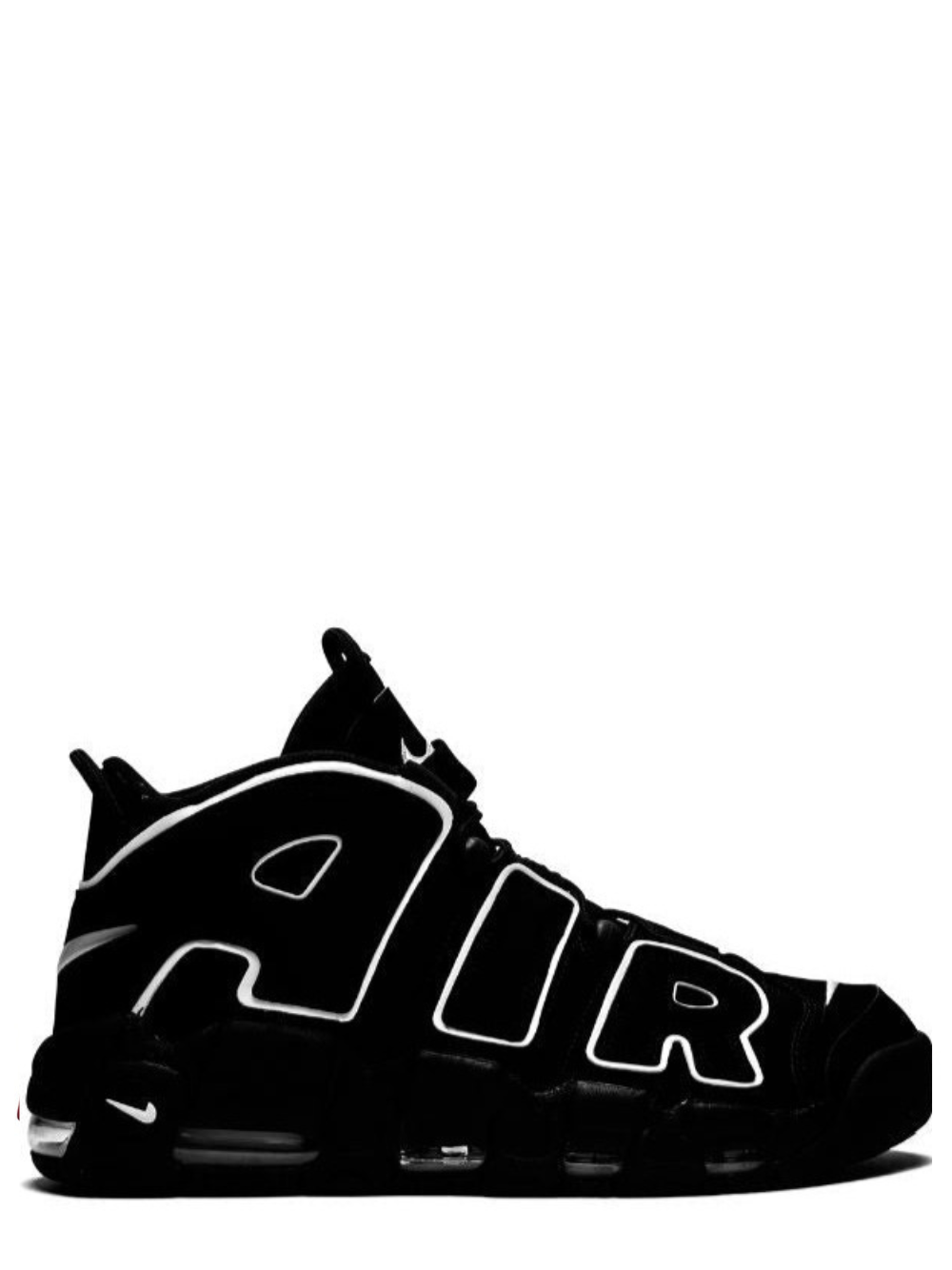 N372O Uptempo Negro Blanco Nike Air More Uptempo Black White (2016/2020)l - Calzado de mujer y hombre