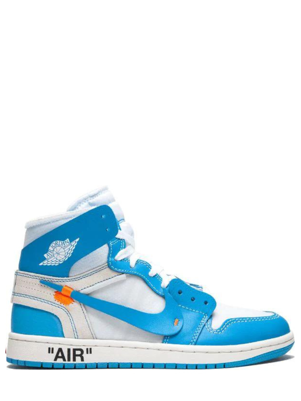 N370O tenis Air Jordan 1 Retro High "Off-White - UNC" de Nike x Off-White - Calzado de mujer y hombre