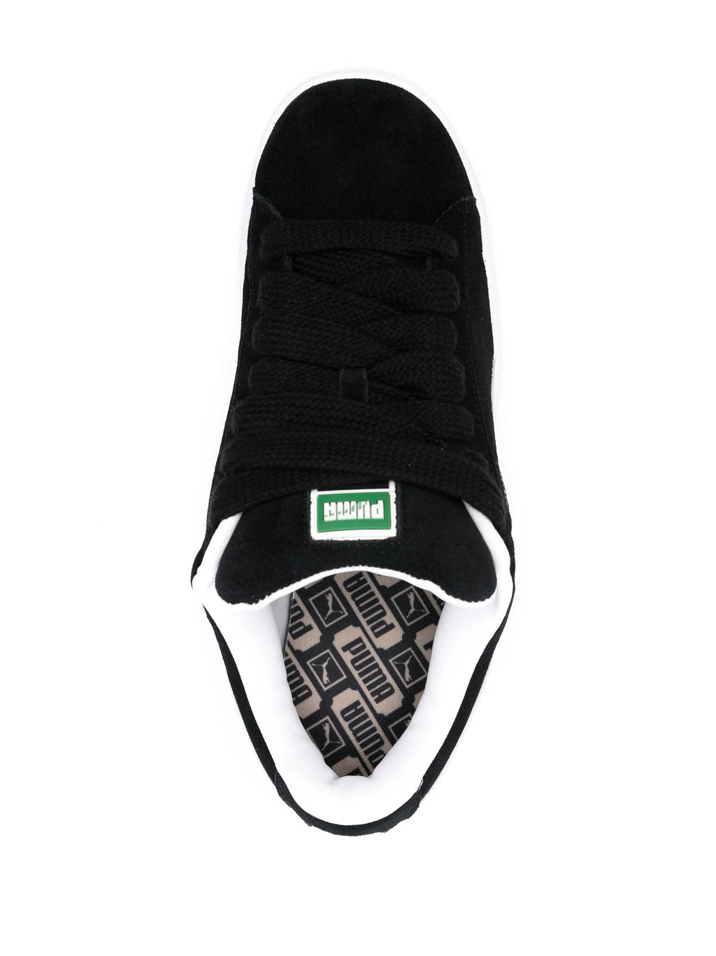 PUMA suade Xl tenis con logo estampado negro gamuza