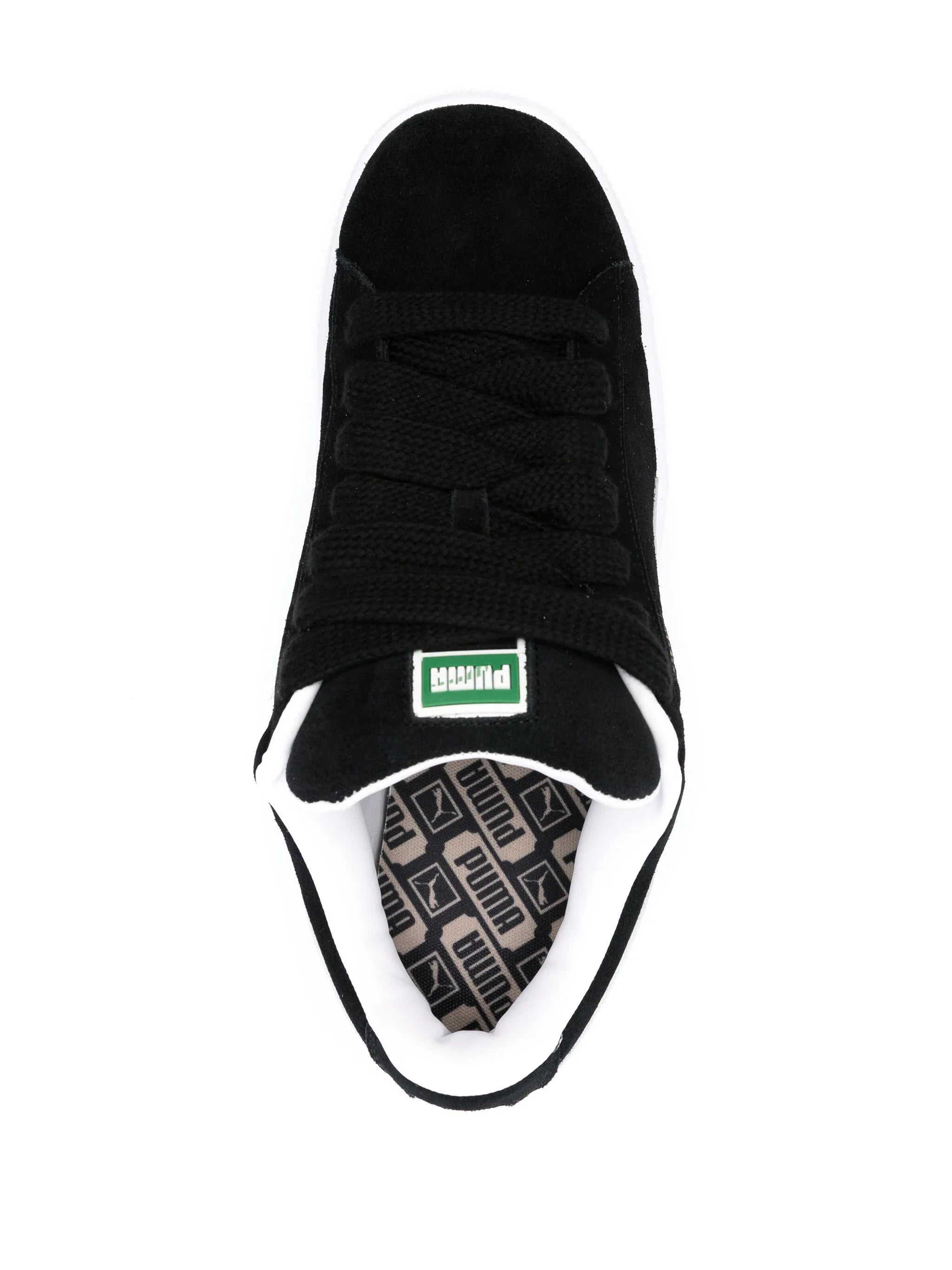 PUMA suade Xl tenis con logo estampado negro gamuza