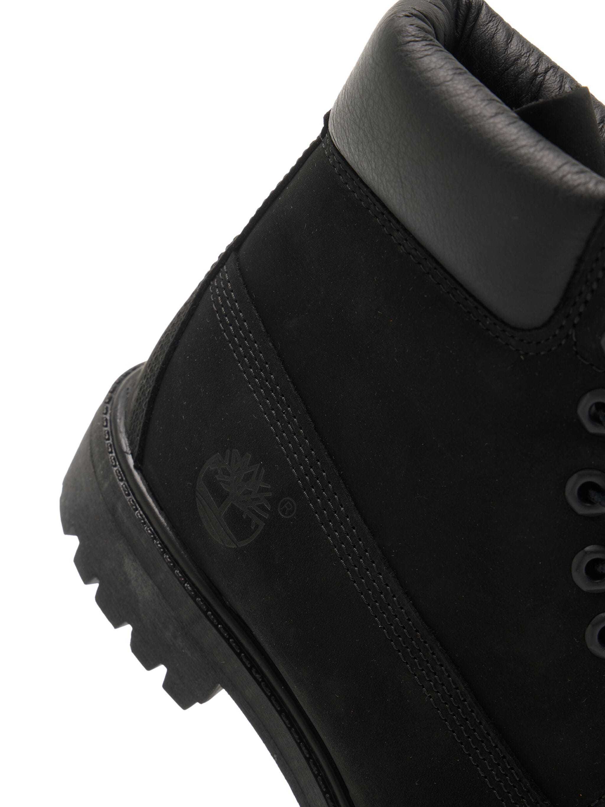 N372O Timberland Bota Negro Premium Waterproof de 6 inch