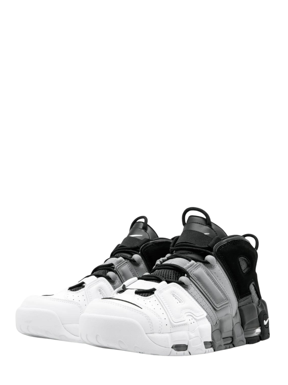 N373O NIKE AIR MORE UPTEMPO 96 BLACK & AMP ADULTO