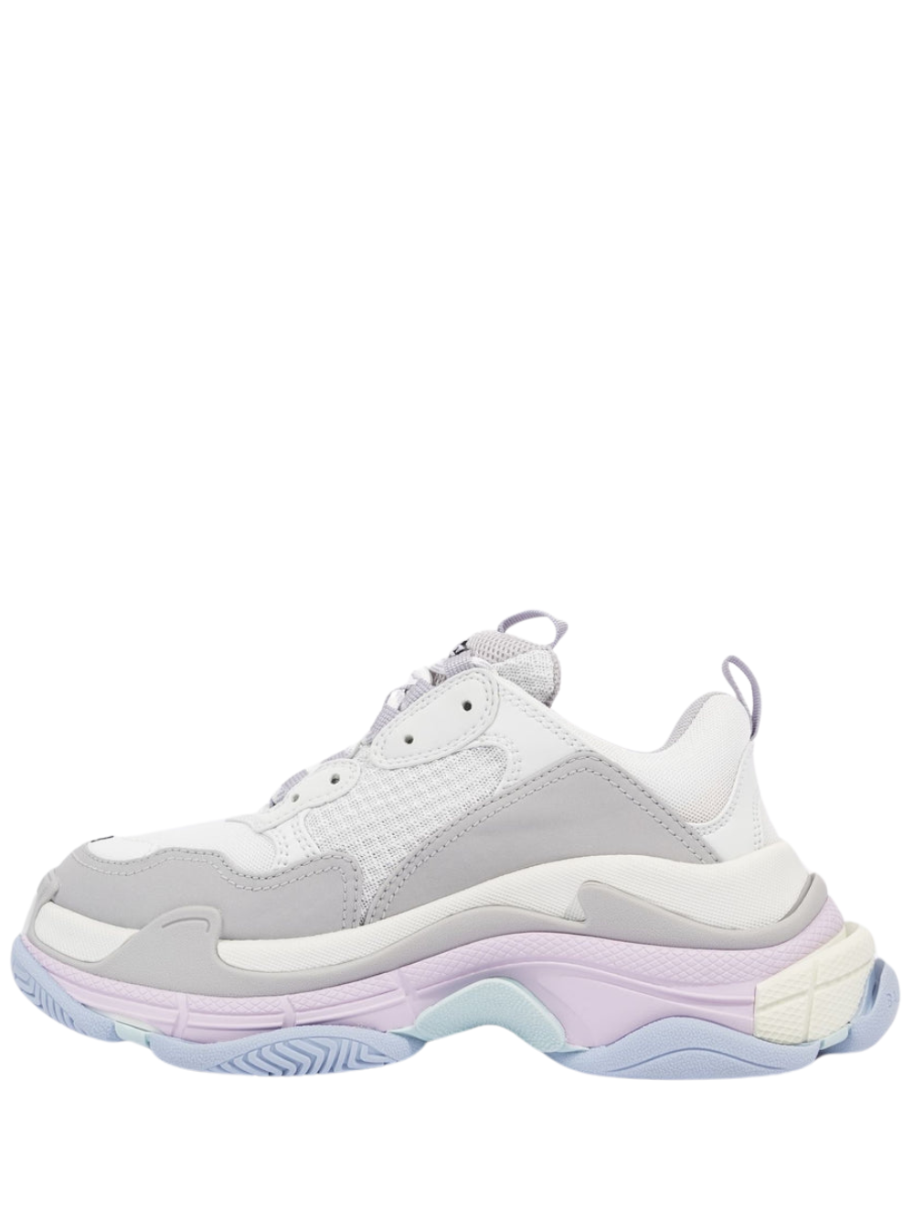 N373O BALENCIAGA WOMENS TRIPLE S PASTEL