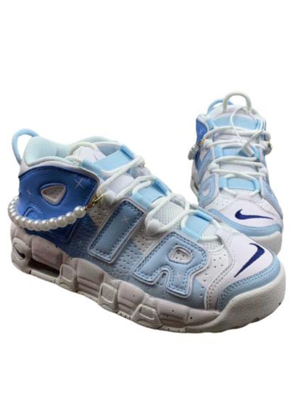 N370O Uptempo perlas Air More Uptempo Azul