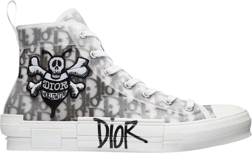 (G5) Dior And Shawn B23 High Top Bee Embroidery - Calzado de mujer y hombre