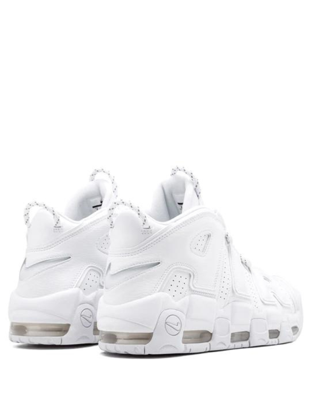 N373O Nike Air More Uptempo Triple White Blanco