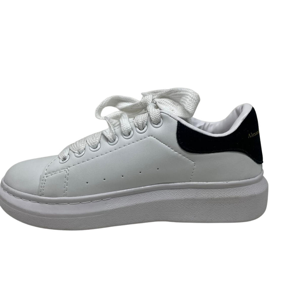 N370O Alexander McQueen tenis bajos Oversize