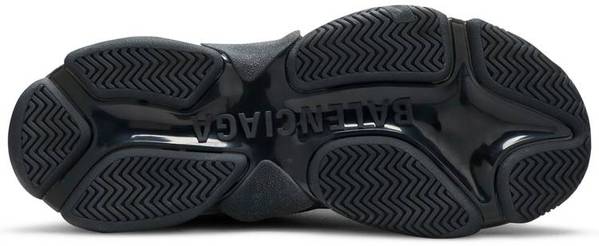 N372O (D) BALENCIAGA TRIPLE S TRAINER 'TRIPLE BLACK' - Calzado de mujer y hombre