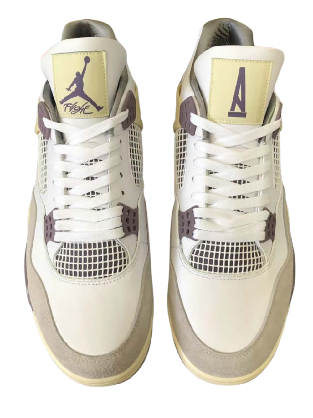 Jordan A Ma Maniere x Air Jordan 4 White Grey Purple