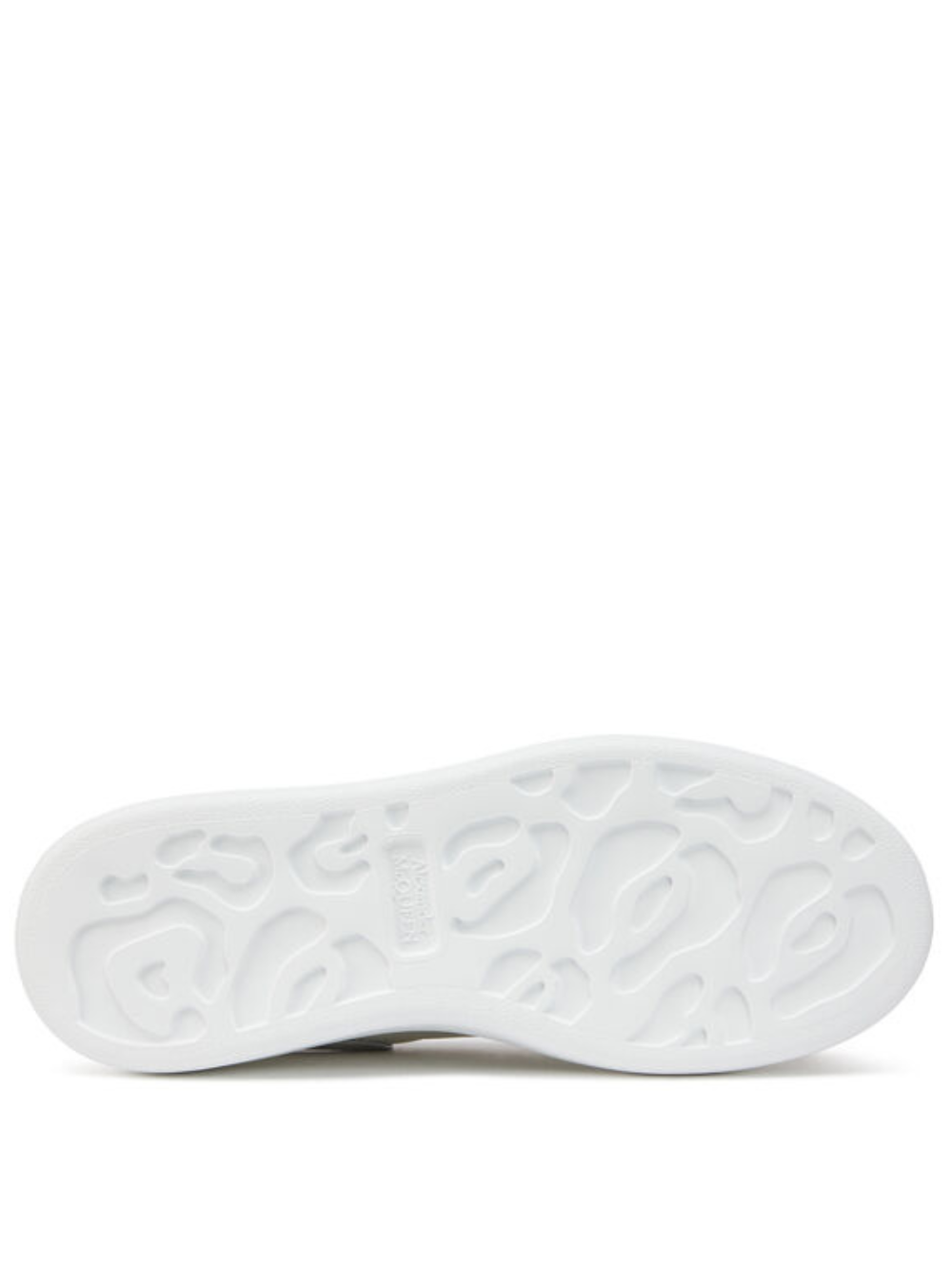 N373O Alexander mcQueen tenis bajo color blanco gris charol (G5) - Calzado de mujer y hombre