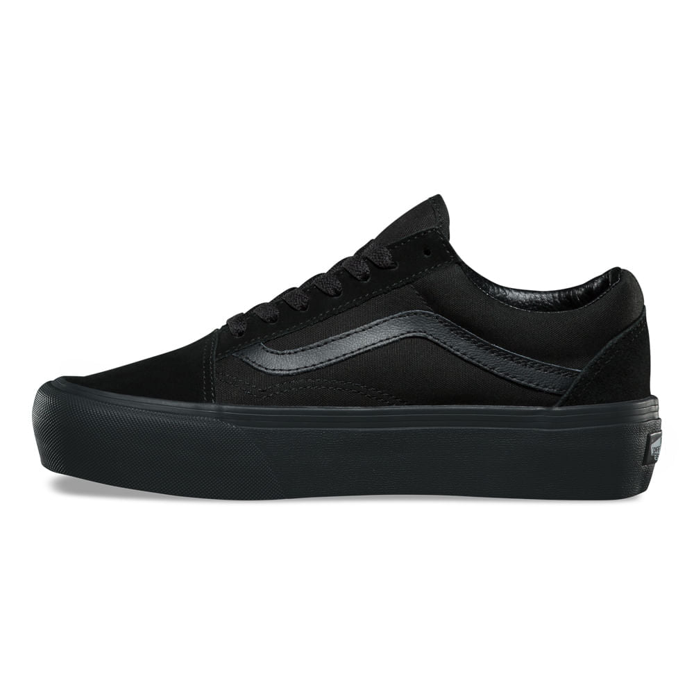 N370O VANS OLD SKOOL (SUEDE)BLACK/BL Old skool negro total