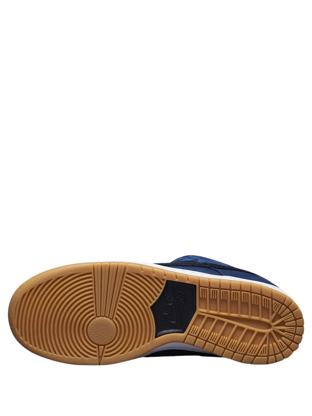 N372O NIKE SB DUNK LOW DARK NAVY BLUE BLACK GUM