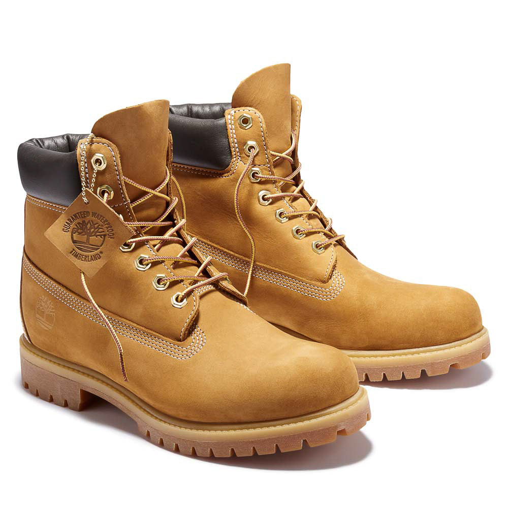N372O Timberland Bota Premium Waterproof de 6 inch miel - Calzado de mujer y hombre