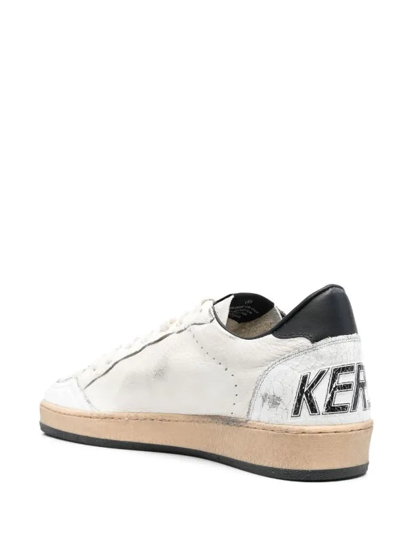 Golden Goose tenis bajos Ball-Star blanco negro