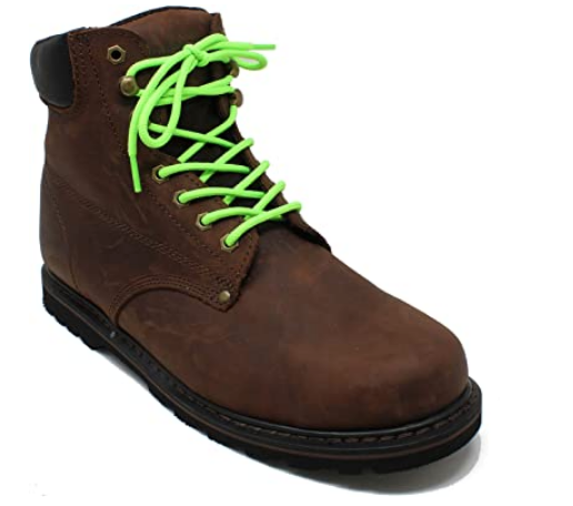 Agujetas luminosas Ronda agujetas de zapatos Solid Colors grueso para todos los tipos de zapato - Calzado de mujer y hombre