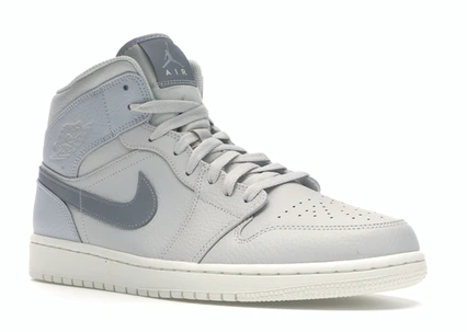 N370O AIR JORDAN 1 MID SE LIGHT BONE/GREY FOG-REFLECT SILVER-SAIL - Calzado de mujer y hombre