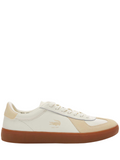 Tenis Lacoste piel canela Lacoste baseshot pro sneakers in tonal beige