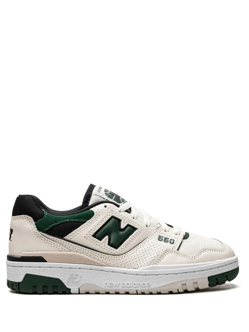 N372O NEW BALANCE 550 sneakers New Balance white green blanco verde sea salt pine green - Calzado de mujer y hombre