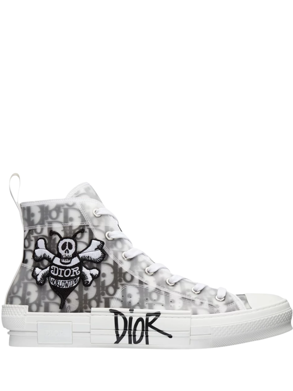 (G5) Dior And Shawn B23 High Top Bee Embroidery - Calzado de mujer y hombre