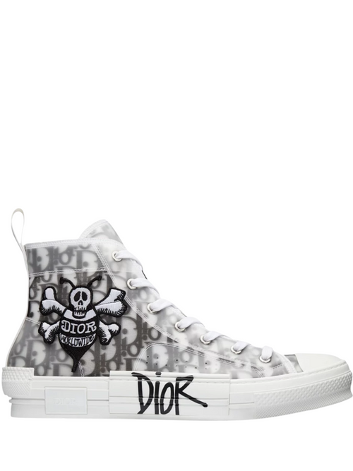 (G5) Dior And Shawn B23 High Top Bee Embroidery - Calzado de mujer y hombre