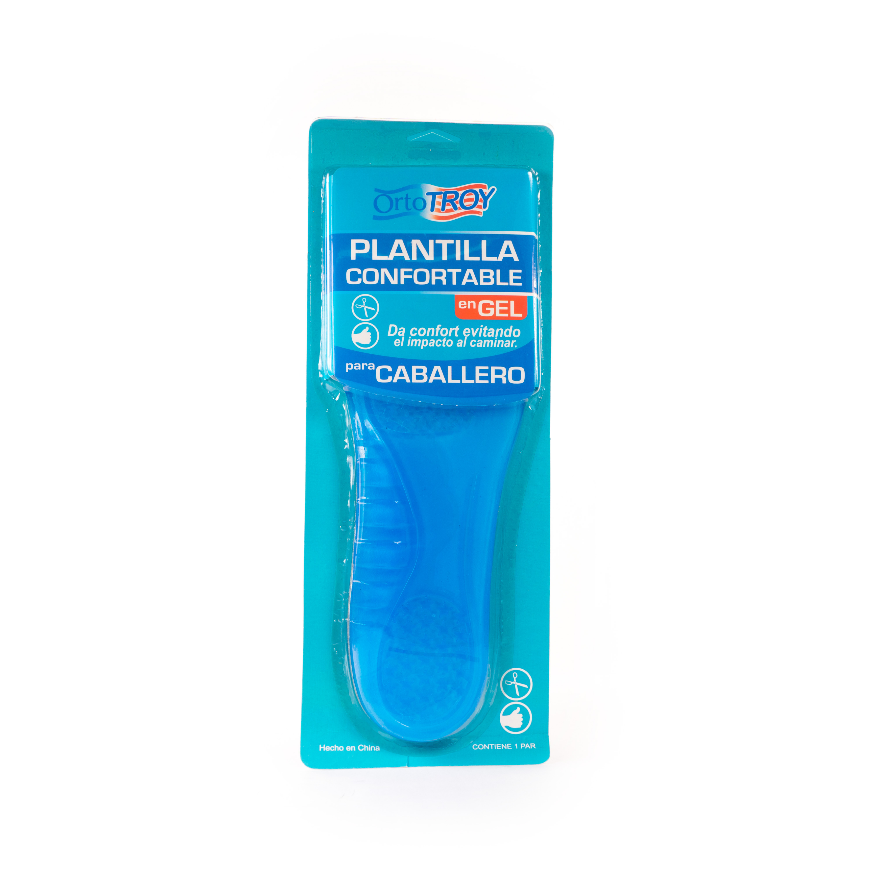 Plantilla de gel caballero - Calzado de mujer y hombre