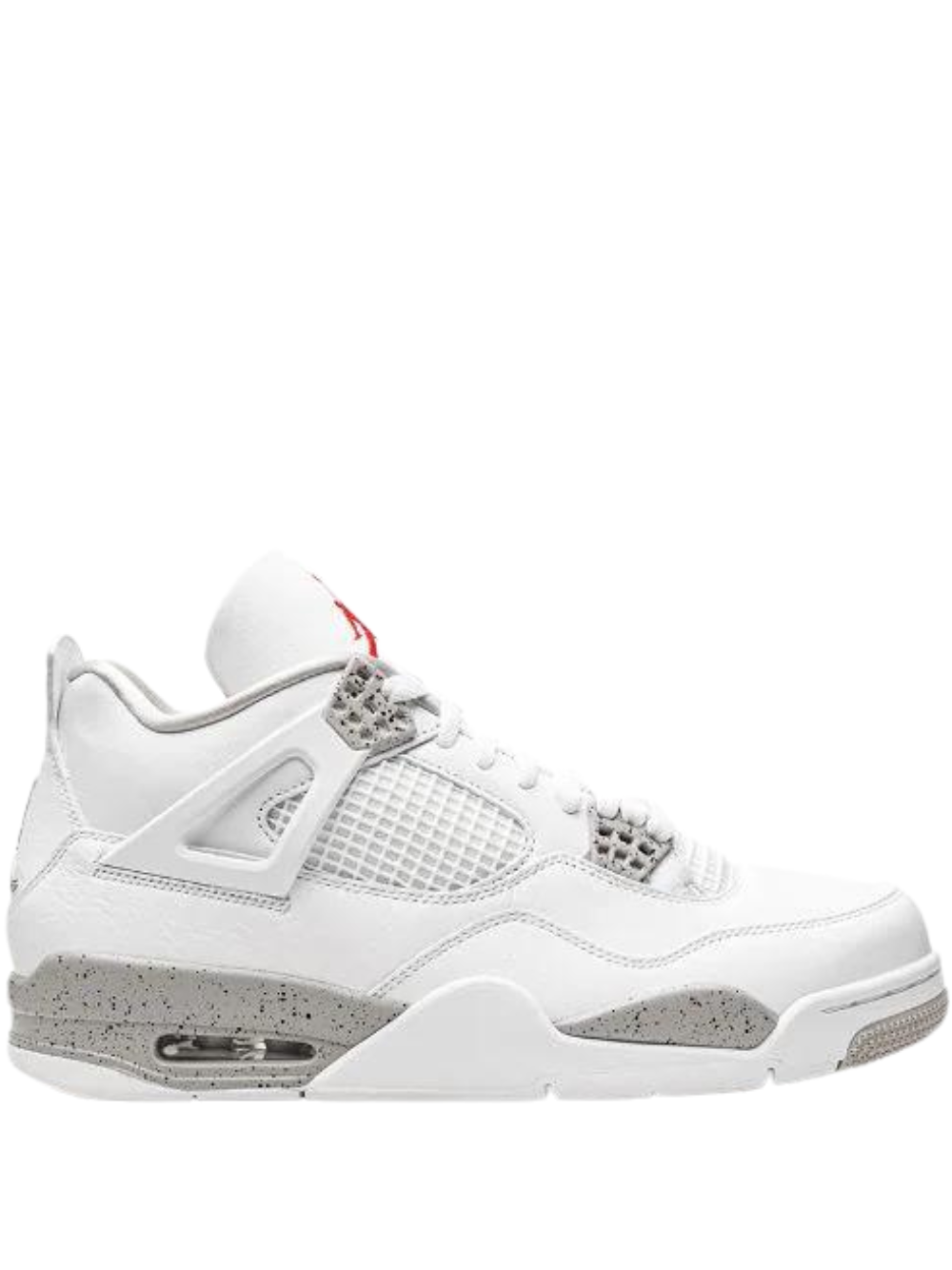 N374O (G5) Jordan tenis Air Jordan 4 Retro "White Oreo"blanco