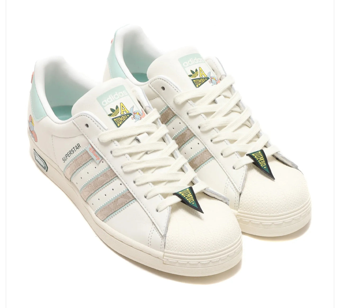 N373O adidas SUPERSTAR DISNEY DUMBO CORE WHITE/WONDER BEIGE/CORE WHITE