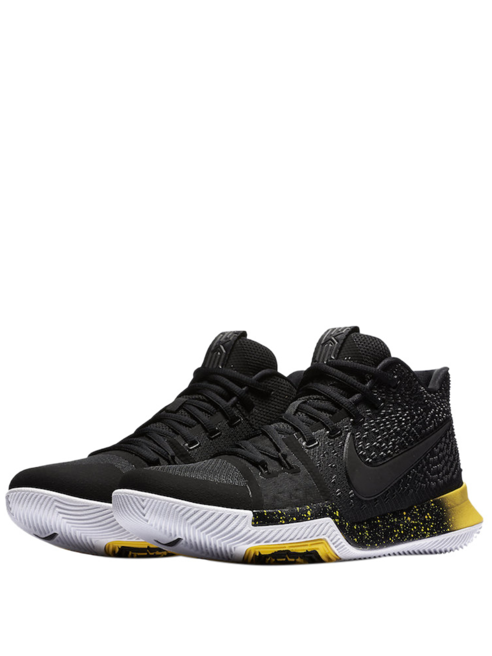 Nike Kyrie 3 Black Yellow tenis de baloncesto