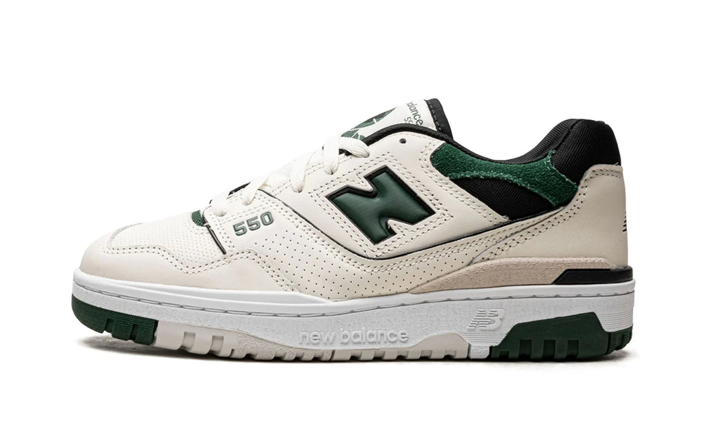 N372O NEW BALANCE 550 sneakers New Balance white green blanco verde sea salt pine green - Calzado de mujer y hombre